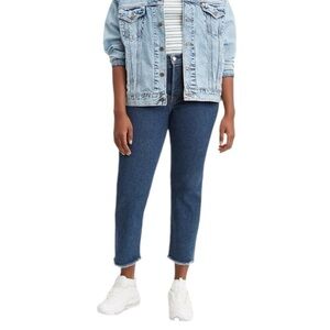 Levi’s Wedgie Straight Fit Women’s Jeans in Below the Belt Medium Wash Size 27